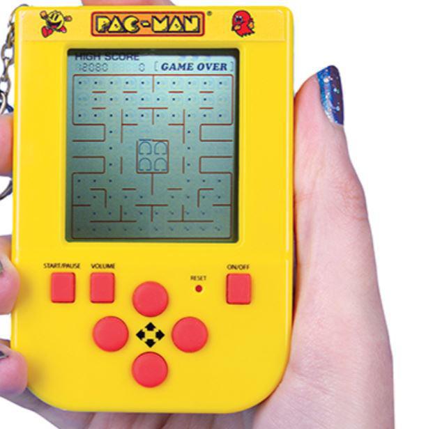 PAC-MAN Game Keyring