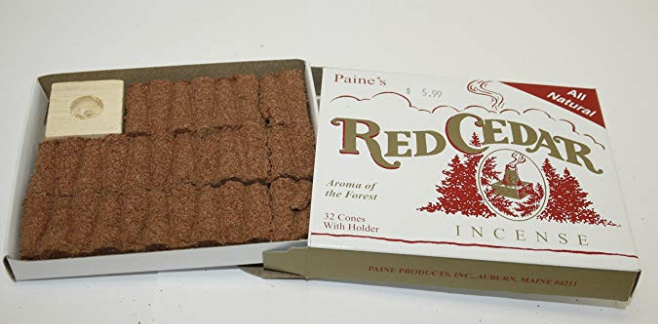Paine's Red Cedar Incense Cones Paine's Red Cedar Incense Cones