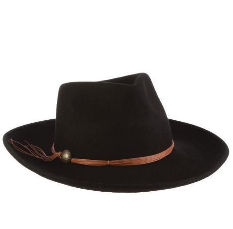 Palermo Wool Felt Rancher Hat | Black Palermo Wool Felt Rancher Hat | Black