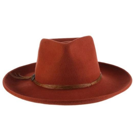 Palermo Wool Felt Rancher Hat | Rust Palermo Wool Felt Rancher Hat | Rust