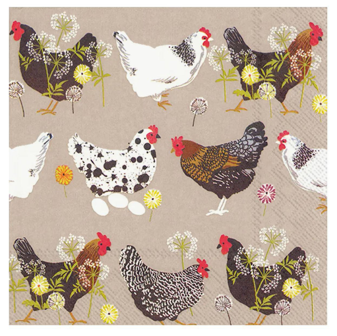 Paper Lunch Napkins | Splatter Hen