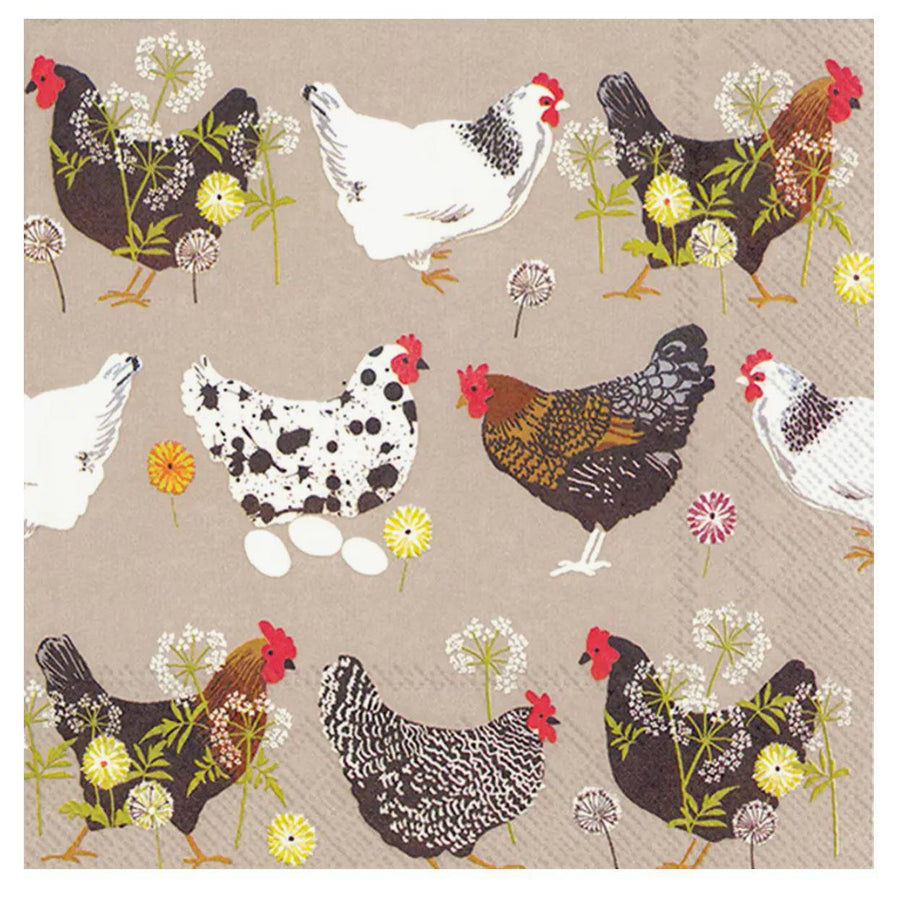 Paper Lunch Napkins | Splatter Hen