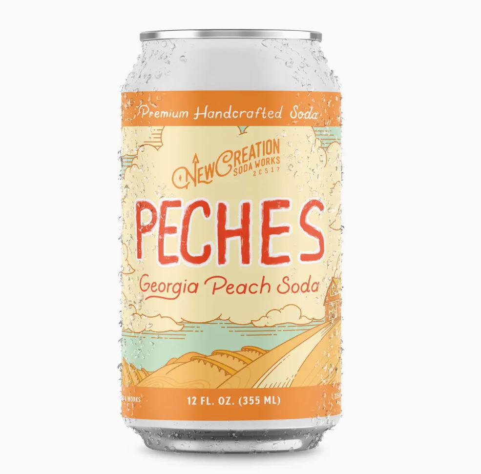Peaches Georgia Peach Soda
