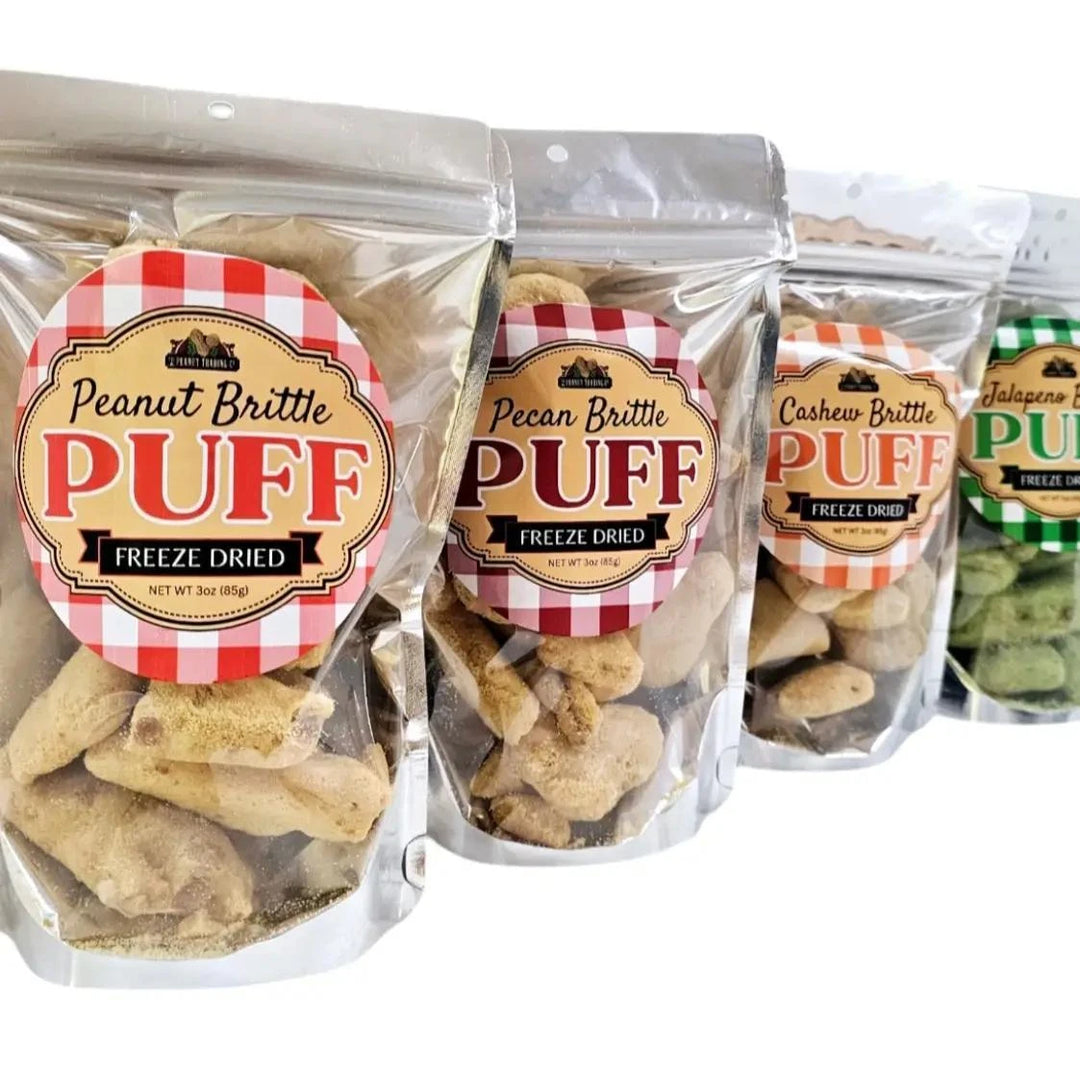 Peanut Trading Company Freeze Dried Puff Brittle Peanut Trading Company Freeze Dried Puff Brittle