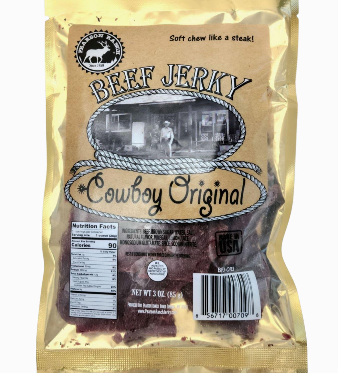 Pearson Ranch Beef Jerky | Cowboy Original