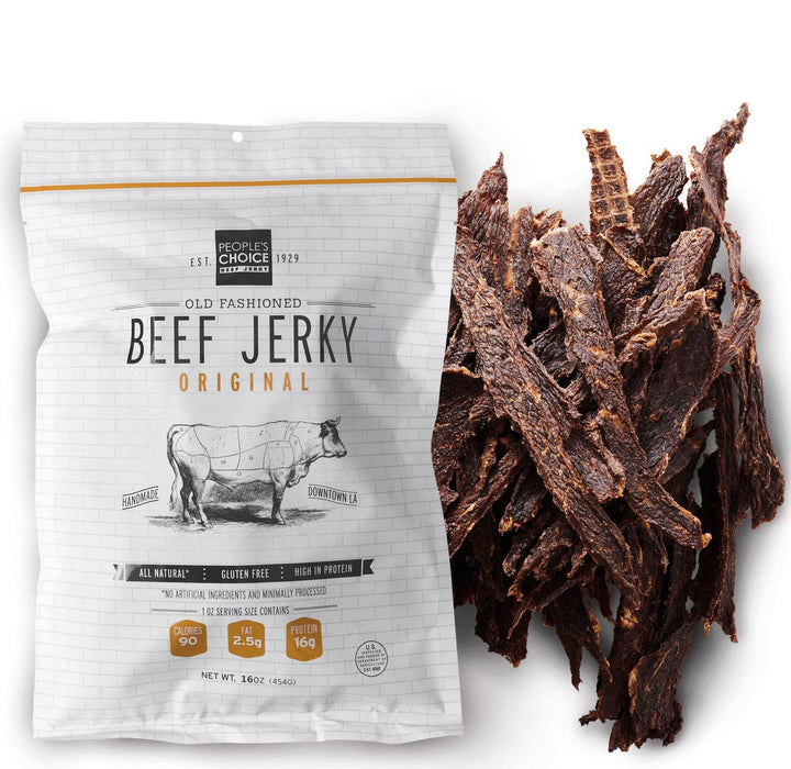 People's Choice Original or Spicy Beef Jerky – 2.5 oz Bag People's Choice Original or Spicy Beef Jerky – 2.5 oz Bag