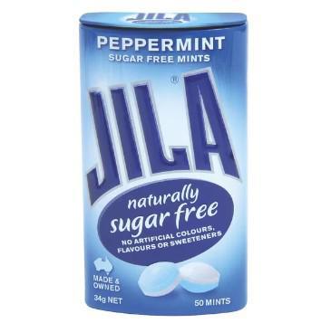 Jila Sugar Free Mint Tins Peppermint