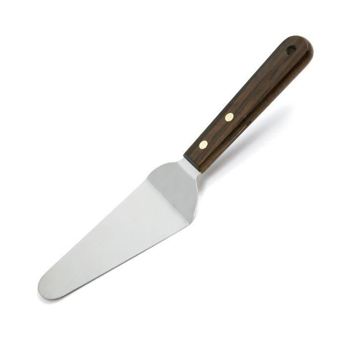 Pie Spatula Stainless Steel with Wood Handle Pie Spatula Stainless Steel with Wood Handle