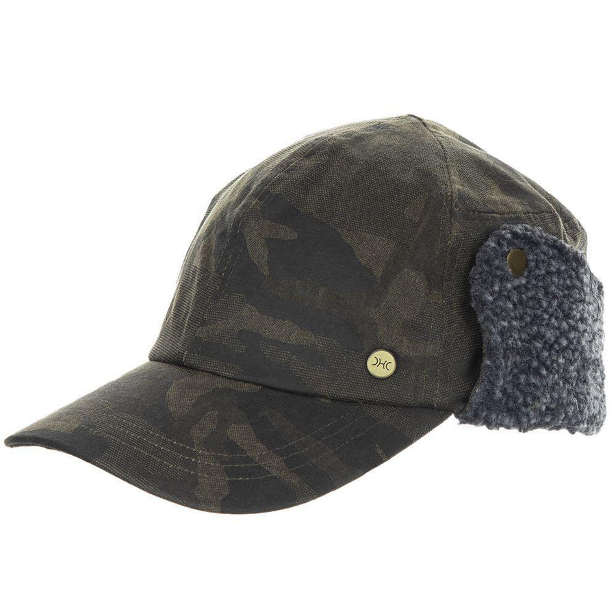 Pigment Dyed Washed Canvas Winter Cap Berber Lined Earflap Pigment Dyed Washed Canvas Winter Cap Berber Lined Earflap
