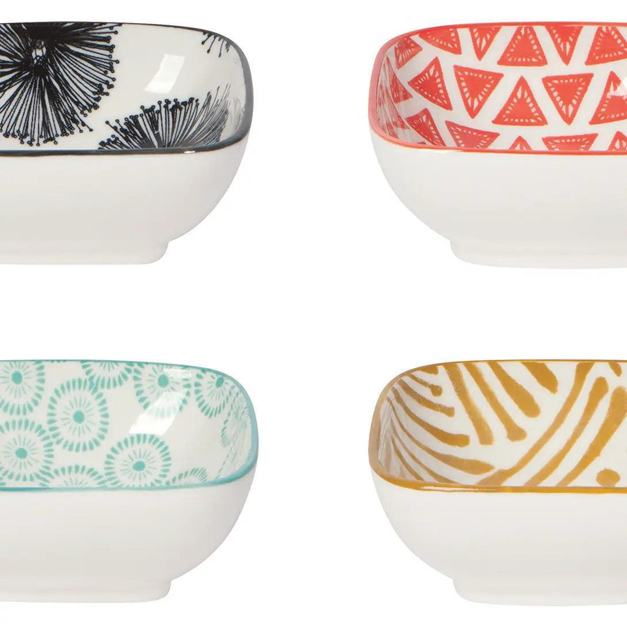 Pinch Bowl | Stamped Square Pinch Bowl | Stamped Square