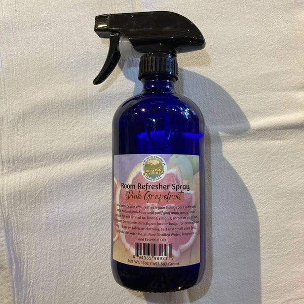 Healing Humboldt Room Refresher Sprays Pink Grapefruit