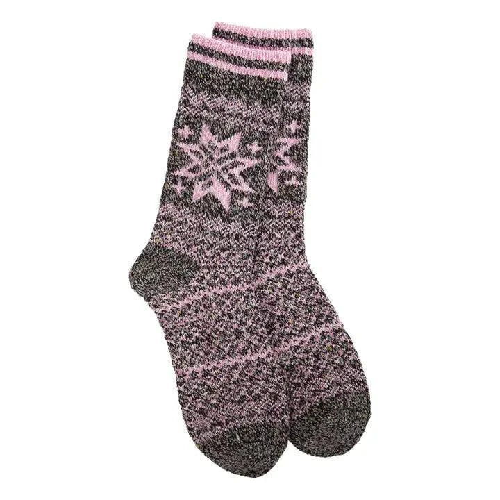 World's Softest Socks | Holiday Confetti Crew Pink Holiday Confetti World's Softest Socks | Holiday Confetti Crew