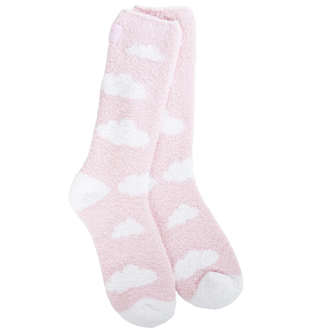 World's Softest Socks | Cloud Cozy Winter Crew Socks Pink