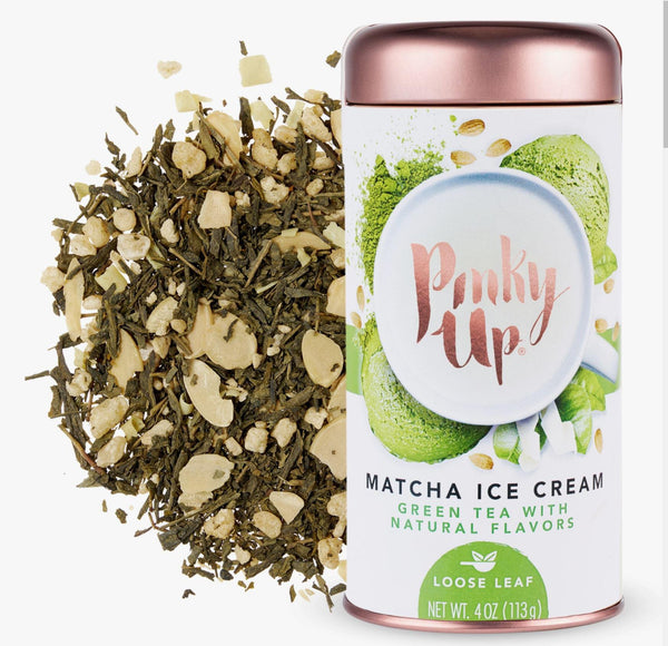 Pinky Up Matcha Ice Cream Loose Leaf Tea