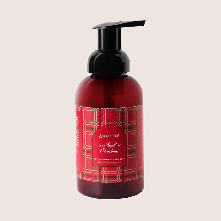 Aromatique The Smell of Christmas Plaid Foaming Hand Soap Aromatique The Smell of Christmas