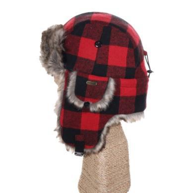 Plaid Wool Blend Trooper Hat | Saint Cloud
