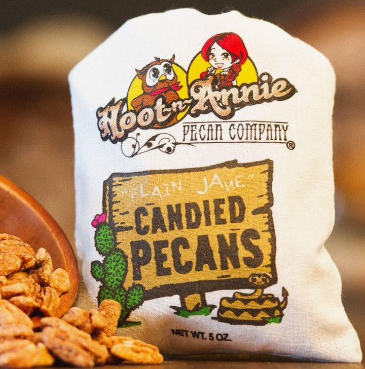 Hoot-N-Annie's Roasted Pecans Plain Jane Cinnamon