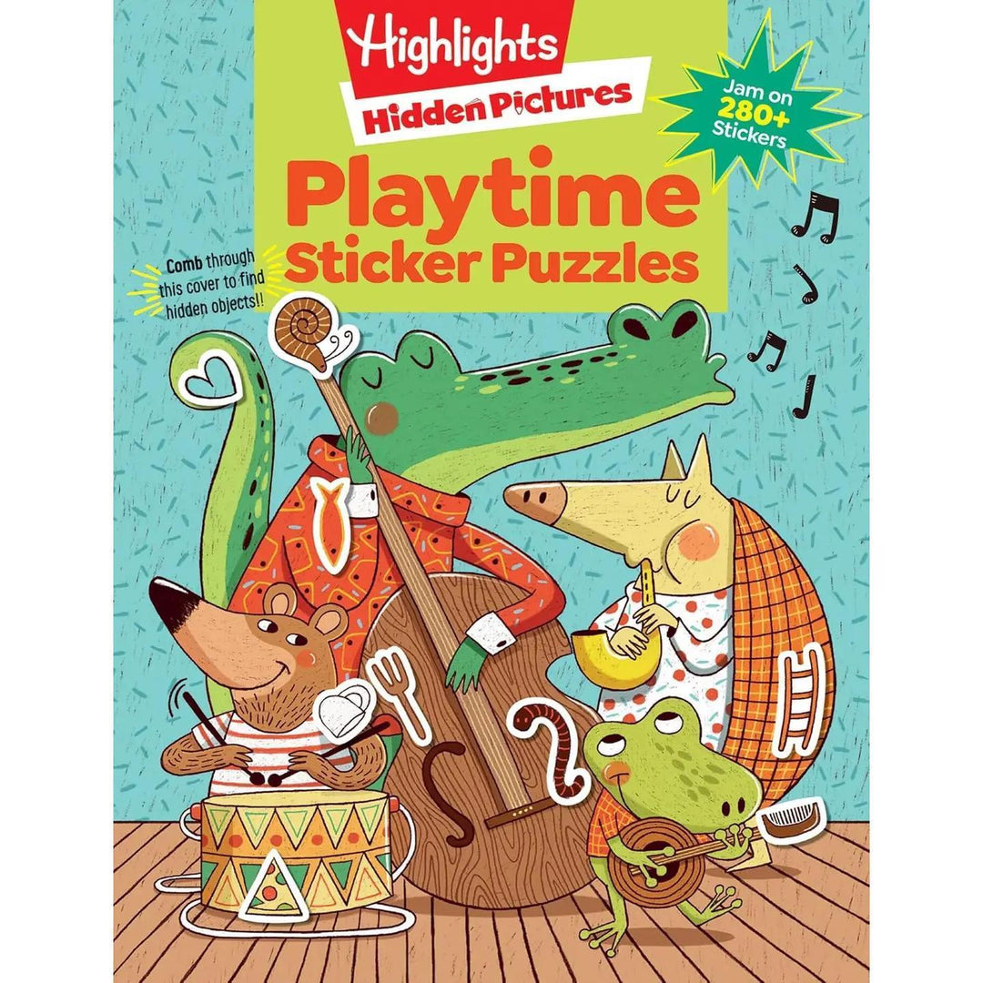 Highlights for Children Playtime Sticker Puzzles Highlights for Children