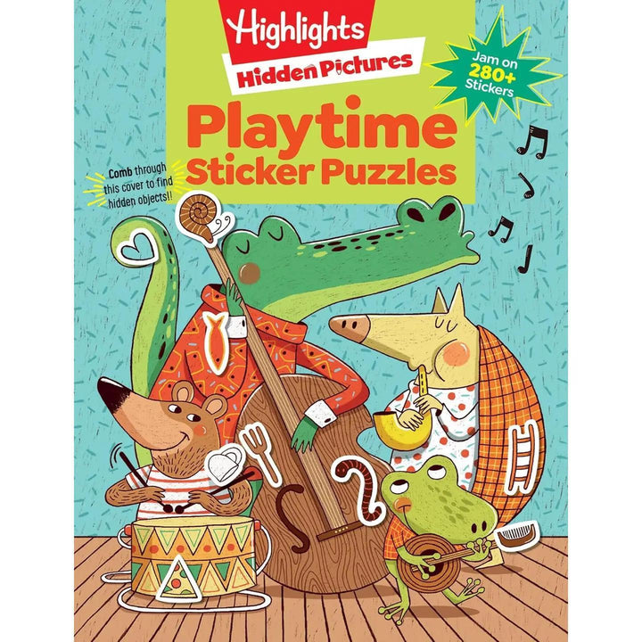 Highlights for Children Playtime Sticker Puzzles Highlights for Children