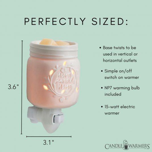 Pluggable Fragrance Warmer | Mason Jar Pluggable Fragrance Warmer | Mason Jar