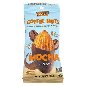 Pocket Latte Coffee Nuts | Mocha & Sea Salt Pocket Latte Coffee Nuts | Mocha & Sea Salt