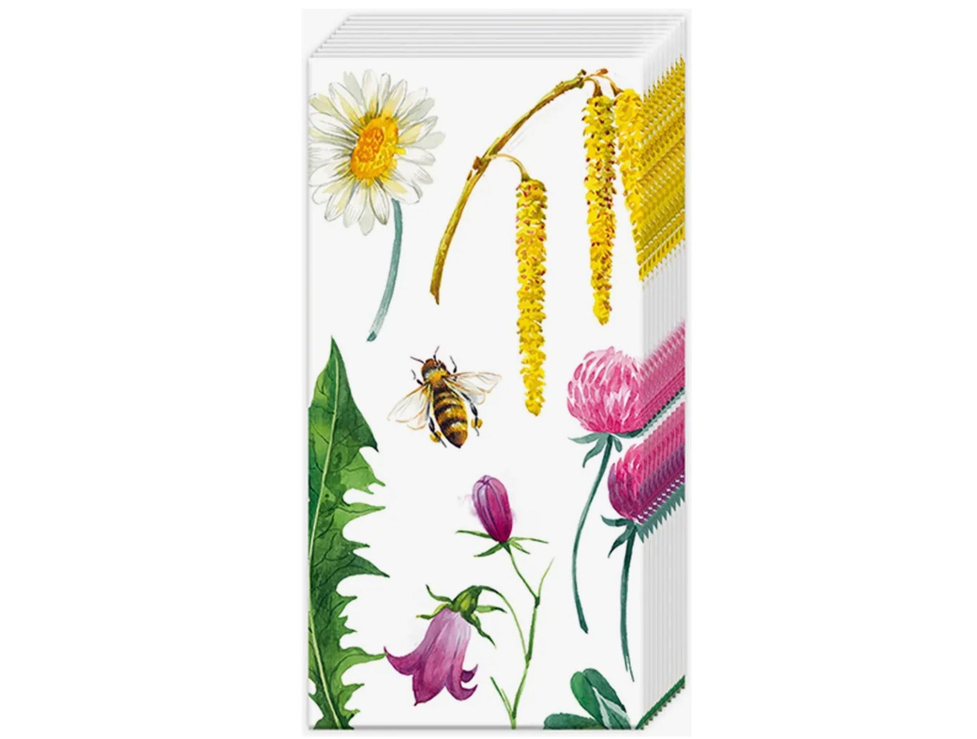 Pocket Tissues |Bee Grateful Floral