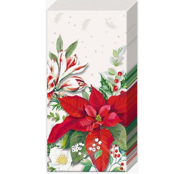 Pocket Tissues | Christmas Florals