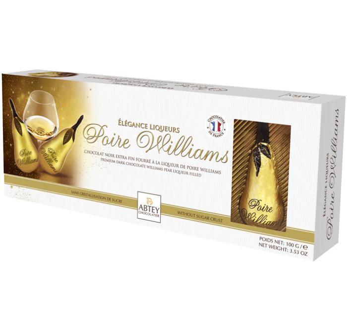 Poire Williams Brandy Filled Dark Chocolate Pears Poire Williams Brandy Filled Dark Chocolate Pears