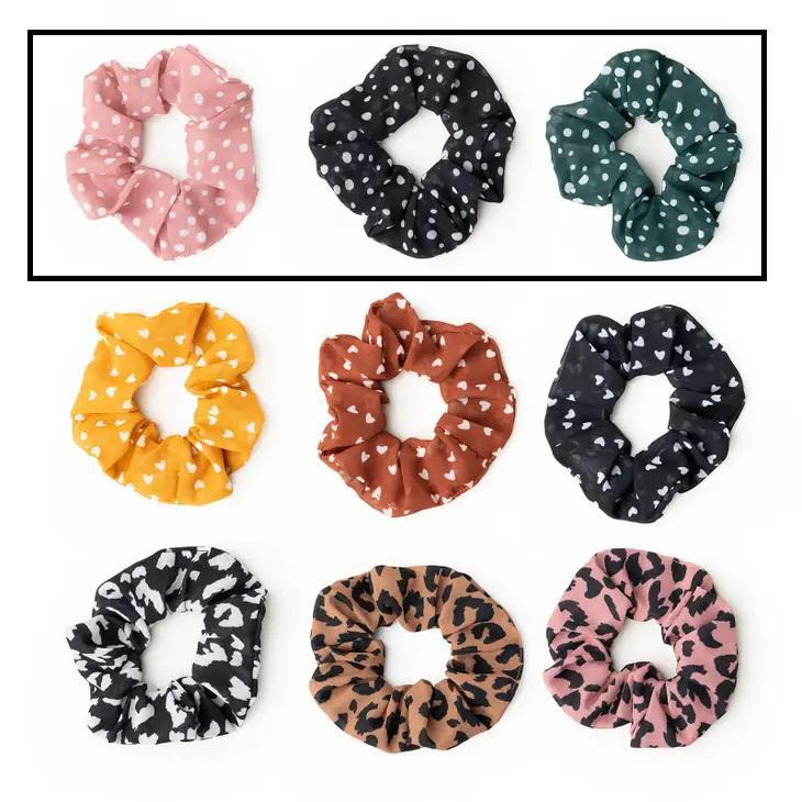 Buns Out Scrunchies 3 Pack Polka Dots