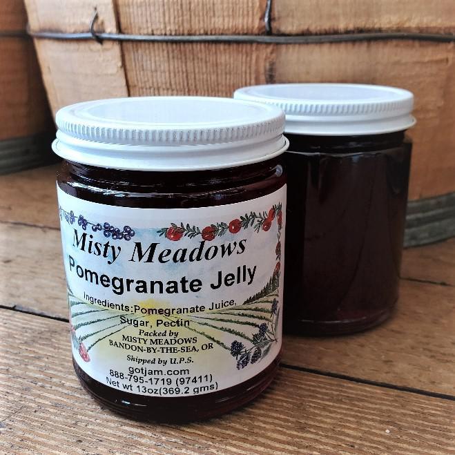 Misty Meadows Small Batch Rare Fruit Jams Pomegranate Jelly Misty Meadows Small Batch Rare Fruit Jams