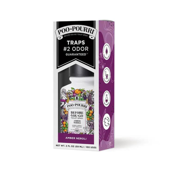 Poo-Pourri Before-You-Go Toilet Spray | Amber Neroli Poo-Pourri Before-You-Go Toilet Spray | Amber Neroli