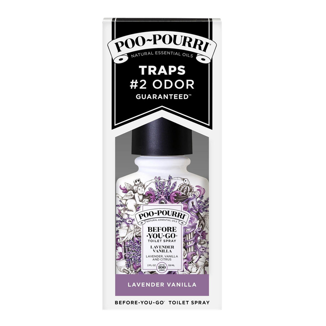 Poo-Pourri Before-You-Go Toilet Spray | Lavender Vanilla Poo-Pourri Before-You-Go Toilet Spray | Lavender Vanilla