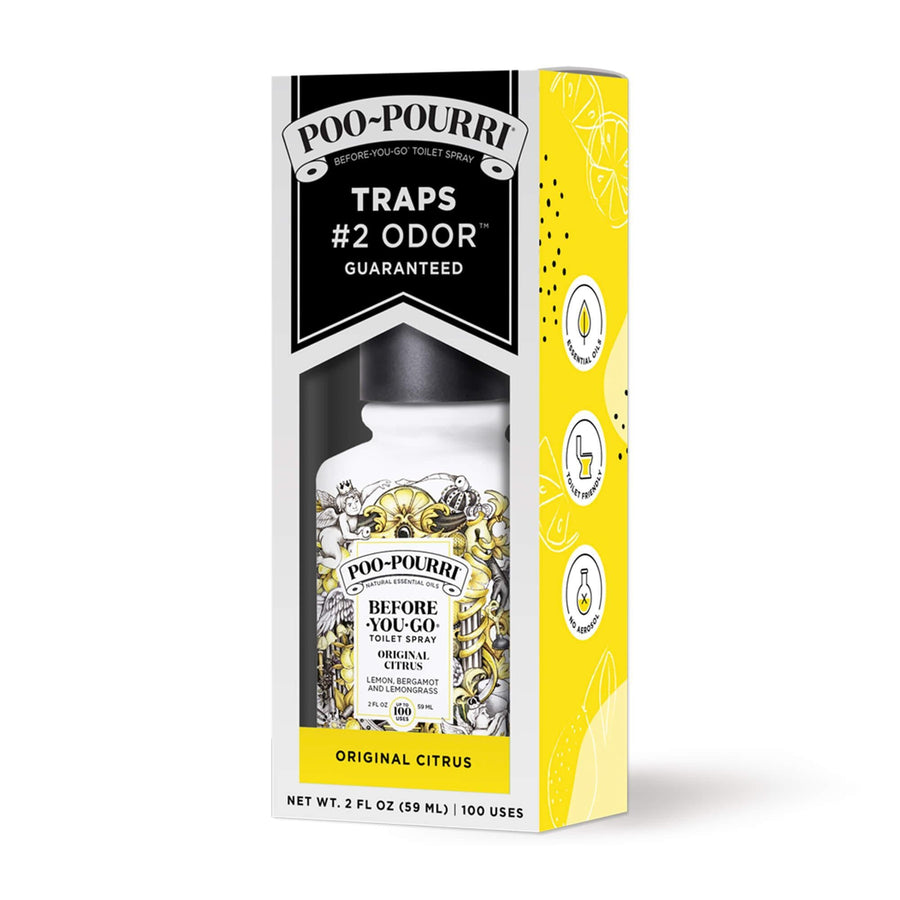 Poo-Pourri Before-You-Go Toilet Spray | Original Citrus Poo-Pourri Before-You-Go Toilet Spray | Original Citrus