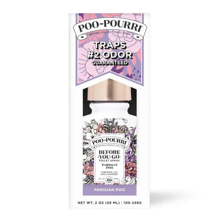 Poo-Pourri Before-You-Go Toilet Spray | Parisian Poo-Pourri Before-You-Go Toilet Spray | Parisian