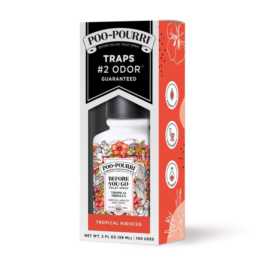 Poo-Pourri Before-You-Go Toilet Spray | Tropical Hibiscus Poo-Pourri Before-You-Go Toilet Spray | Tropical Hibiscus