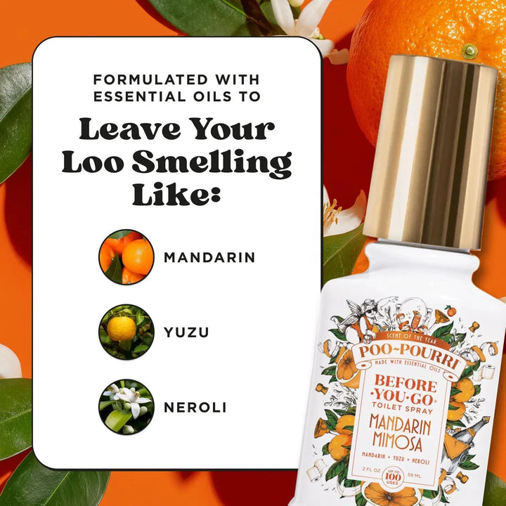 Poo~Pourri Mandarin Mimosa Poo~Pourri Mandarin Mimosa