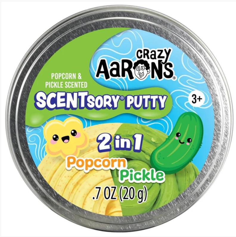 Crazy Aaron's SCENTsory Putty | Mash-Ups Popcorn Pickle