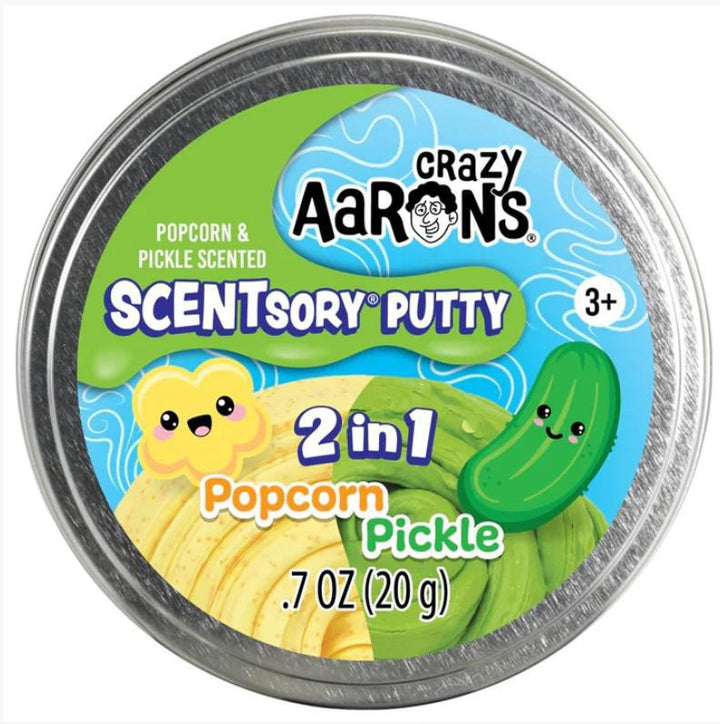 Crazy Aaron's SCENTsory Putty | Mash-Ups Popcorn Pickle