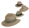 Portland Twisted Seagrass Straw Safari Hat | Navy