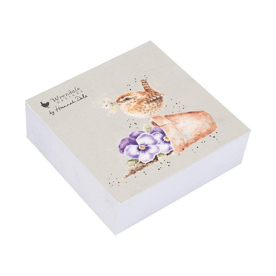 Wrendale Sticky Notes Pottering About Wren Bird Wrendale Sticky Notes