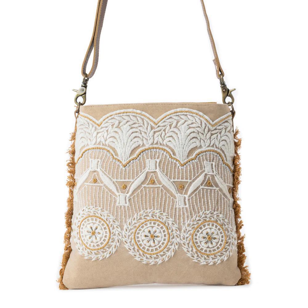 Prairie Lace Shoulder Bag in Cottage White Prairie Lace Shoulder Bag in Cottage White