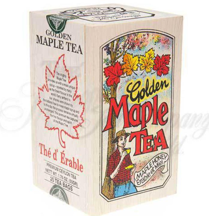 Premium Artisan Tea Bags | Golden Maple