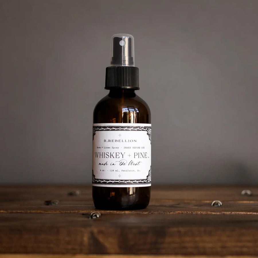 R. Rebellion Whiskey Pine Room and Linen Spray R. Rebellion Whiskey Pine Room and Linen Spray