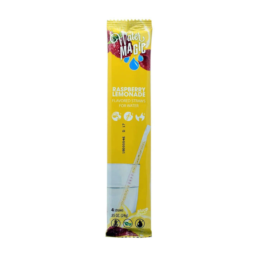 Water Magic Water Flavoring Straws Raspberry Lemonade Water Magic Water Flavoring Straws