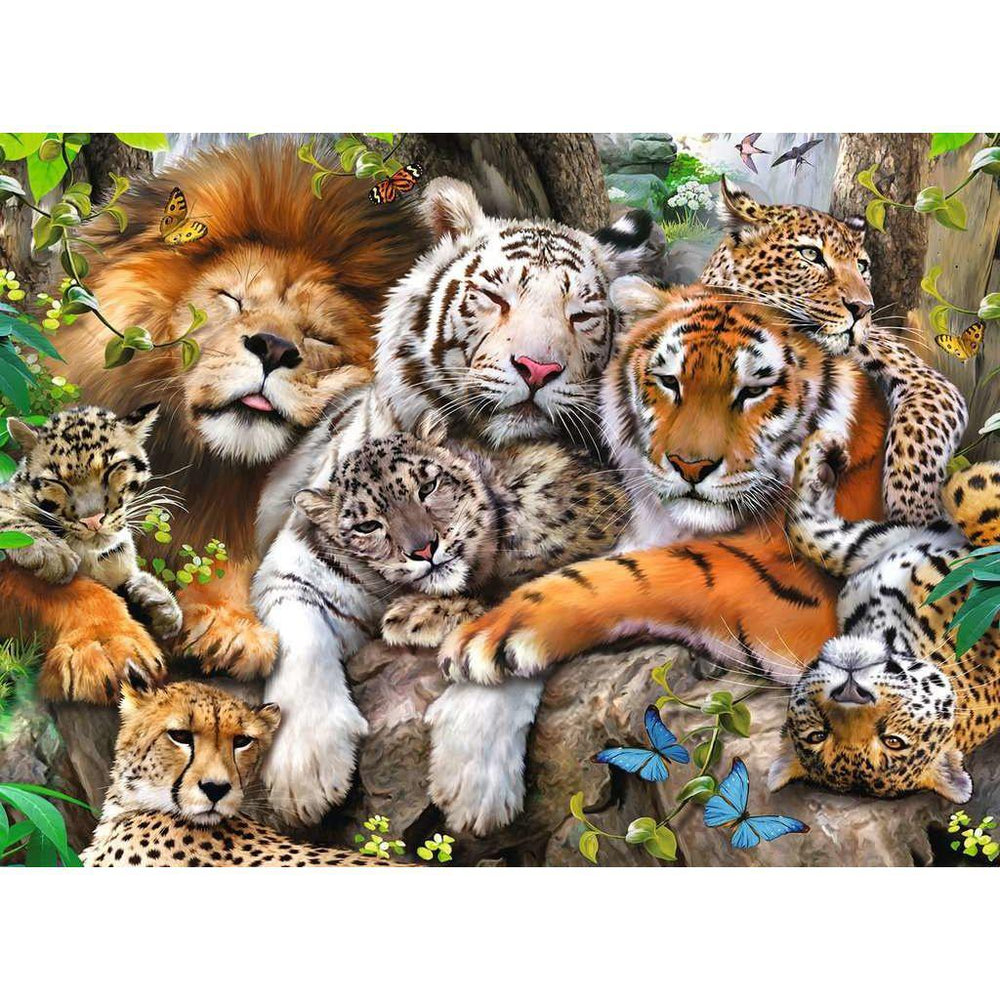 Ravensburger Big Cat Nap – 200-Piece Puzzle Ravensburger Big Cat Nap – 200-Piece Puzzle