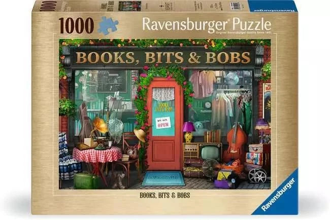 Ravensburger | Books, Bits & Bobs 1000 Piece Jigsaw Puzzle Ravensburger | Books, Bits & Bobs 1000 Piece Jigsaw Puzzle