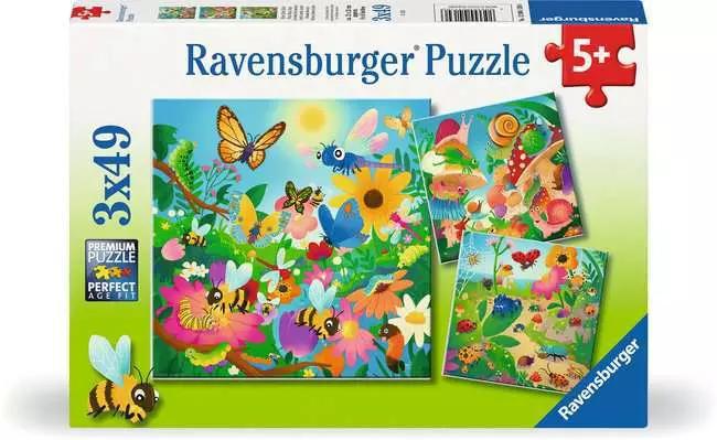 Ravensburger | Bugs, Bugs, Bugs 49-Piece Children's Jigsaw Puzzle (Set of 3) Ravensburger | Bugs, Bugs, Bugs 49-Piece Children's Jigsaw Puzzle (Set of 3)