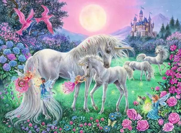 Ravensburger Children’s Jigsaw Puzzle: Unicorns in the Moonlight – 100 Pieces (Color Star Line) Ravensburger Children’s Jigsaw Puzzle: Unicorns in the Moonlight – 100 Pieces (Color Star Line)