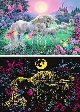 Ravensburger Children’s Jigsaw Puzzle: Unicorns in the Moonlight – 100 Pieces (Color Star Line) Ravensburger Children’s Jigsaw Puzzle: Unicorns in the Moonlight – 100 Pieces (Color Star Line)