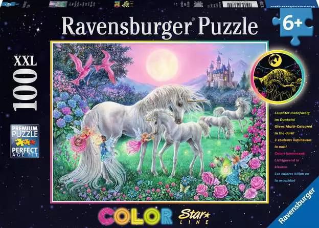 Ravensburger Children’s Jigsaw Puzzle: Unicorns in the Moonlight – 100 Pieces (Color Star Line) Ravensburger Children’s Jigsaw Puzzle: Unicorns in the Moonlight – 100 Pieces (Color Star Line)